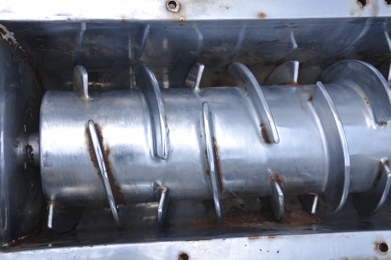 Used Coclea / essiccatore con albero cromato e camicia