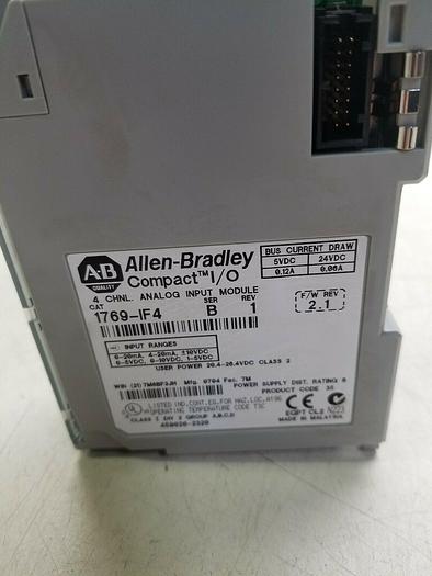 Used Allen Bradley 1769-IF4 Ser. B Rev. 1