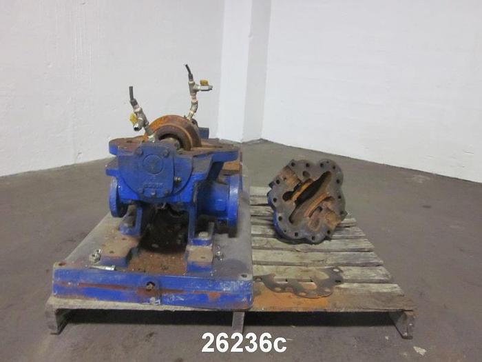 Used Goulds 3410 Goulds 3410, 2X3X11, 7-1/2" Impeller Diameter, Ductile Iron Impeller, Ductile Iron Casing, Mechanical Seal, 250 Gpm, 380 Feet Head, 3550 Rpm #26236