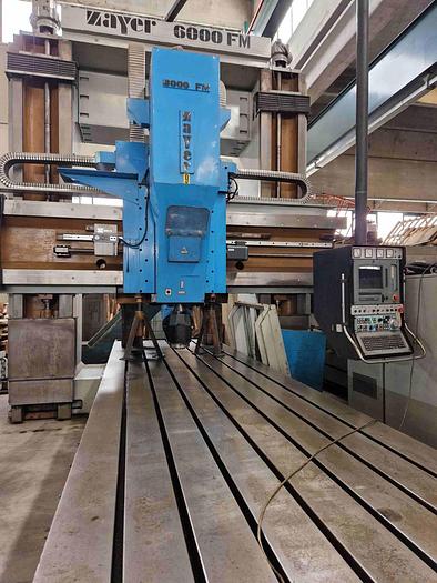 Usato FRESATRICE A PORTALE ZAYER FM 6000 CNC
