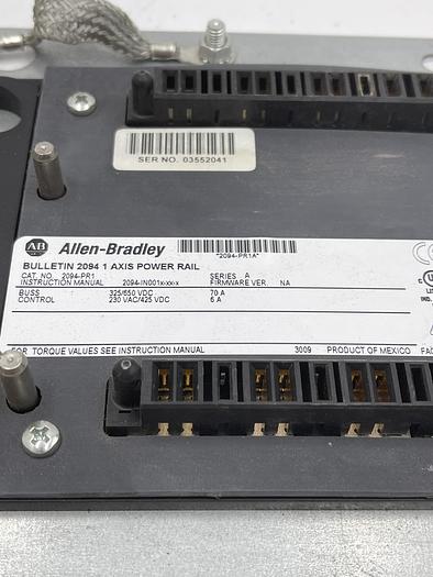 Used Allen-Bradley 2094-PR1 Ser A 