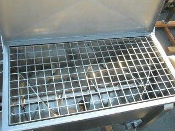 Used Mixer, Ribbon, 25 CF, 304 S/st, 15 HP, New, HD,Mixer, Ribbon, 25 CF, 304 S/st, 15 HP, New, HD, #S741659