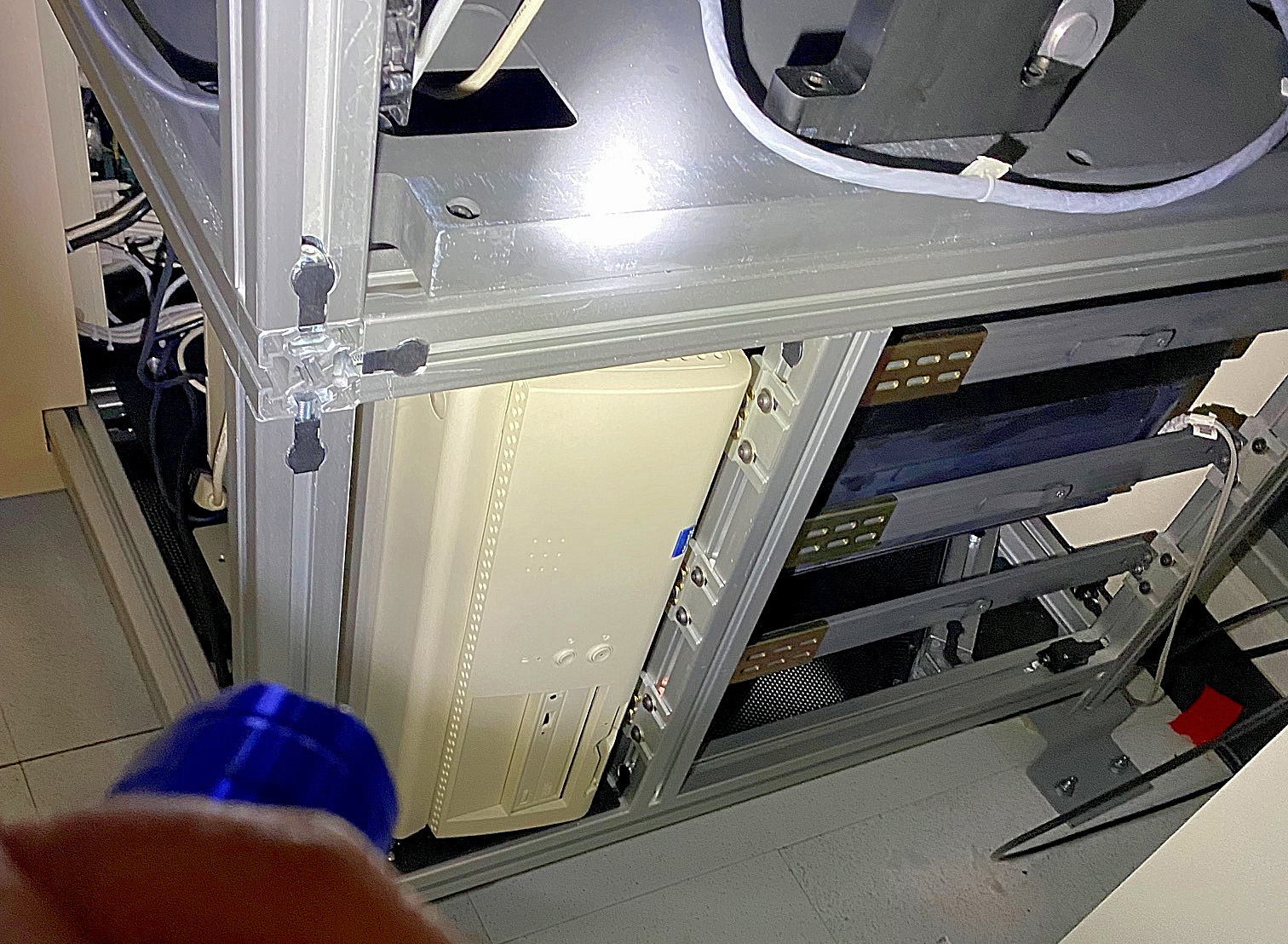 Used Nanospec 8300 X Film Thickness Analyzer