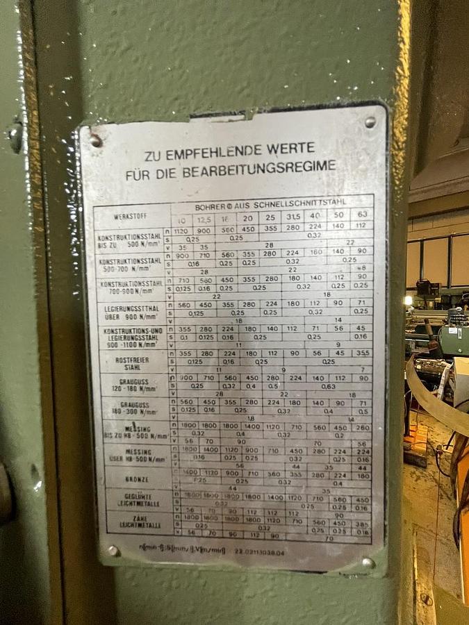 Usato TRAPANO RADIALE MAFAT 1600X70