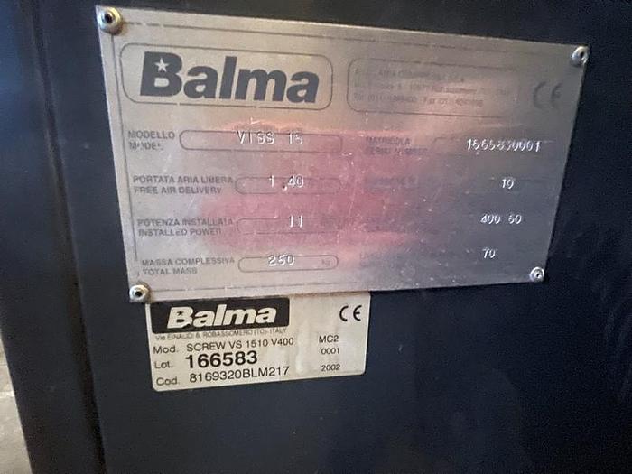 Usato COMPRESSORE A VITE BALMA