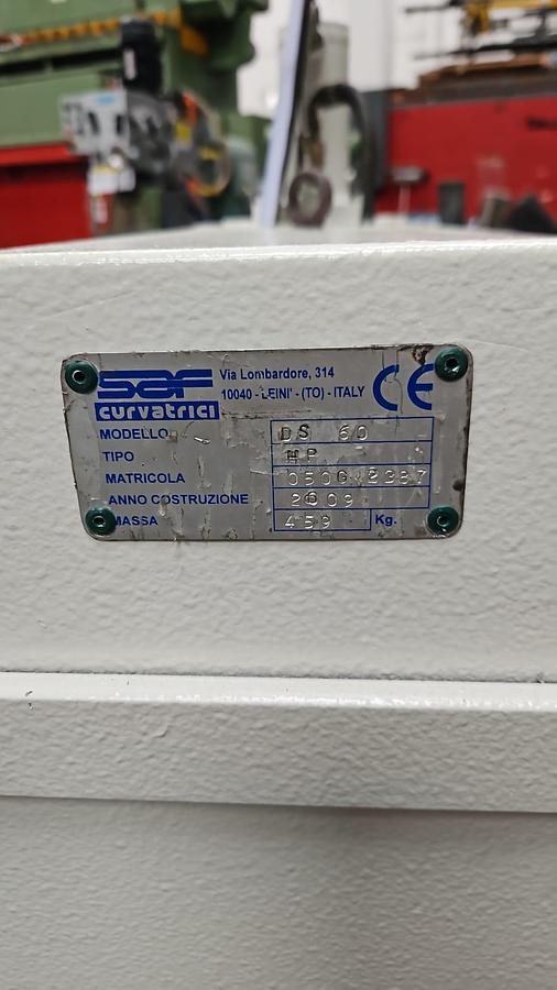 Usato PIEGAPROFILATI TAURING SAF DS 60