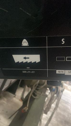 Usato SEGHETTO SEMIAUTOMATICO MEP SHARK 332 SXI EVO