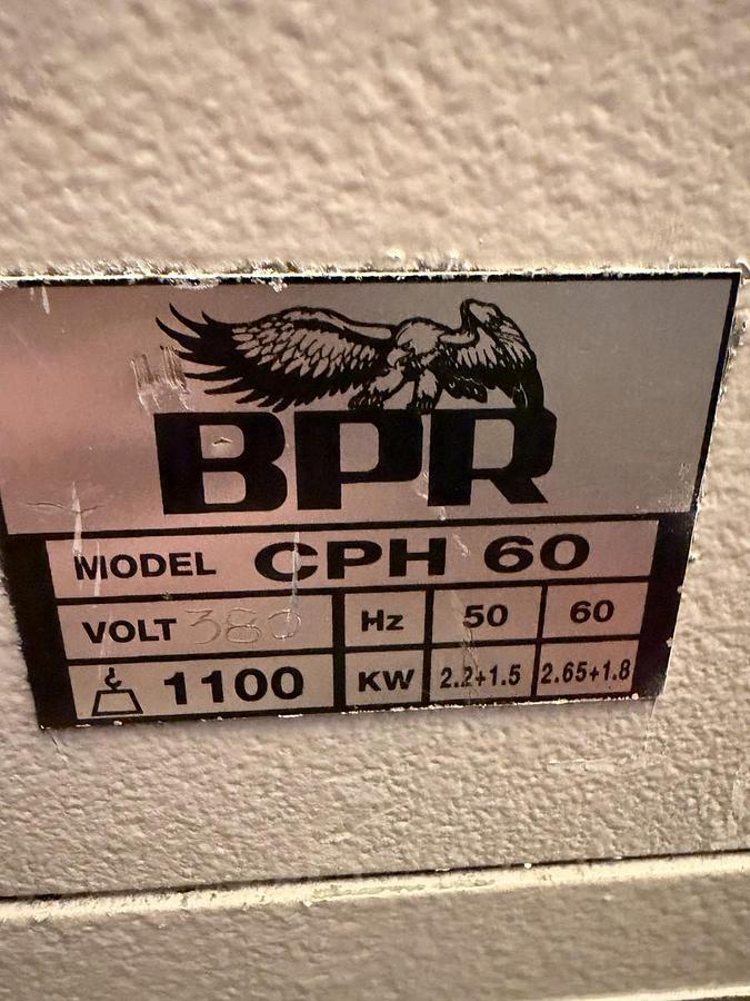 Usato PIEGAPROFILATI ERCOLINA MOD. BPR DELTA CPH60