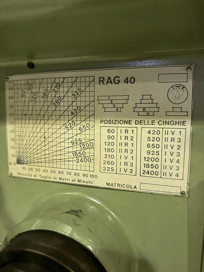 Usato TRAPANO FRESA FAMUP RAG 40 (BIS)