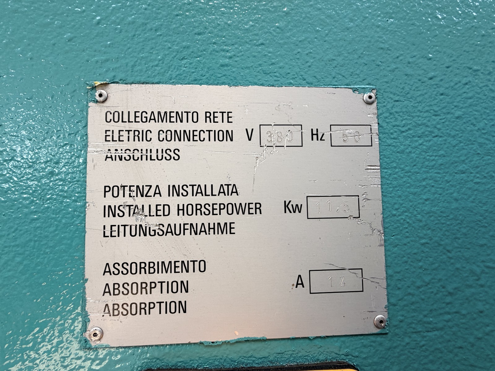Usato CESOIA IDRAULICA F.LLI VIMERCATI 3000 × 4/6