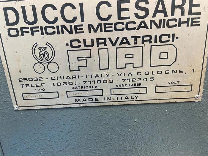 Usato CALANDRA DUCCI CESARE MECCANICA 2000X6