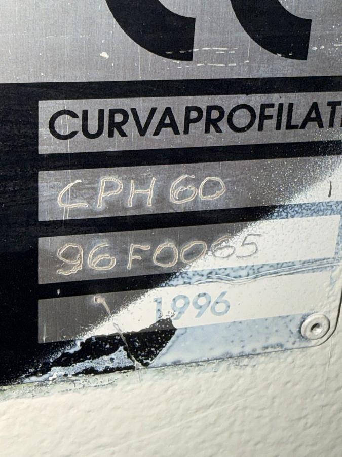 Usato PIEGAPROFILATI ERCOLINA MOD. BPR DELTA CPH60