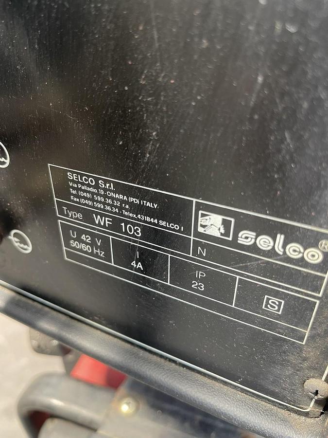 Usato SALDATRICE (N°57) SELCO WF 103    
