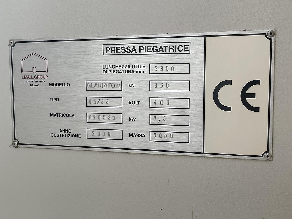 Usato PIEGATRICE IMAL IDRAULICA 3000X100 TON 