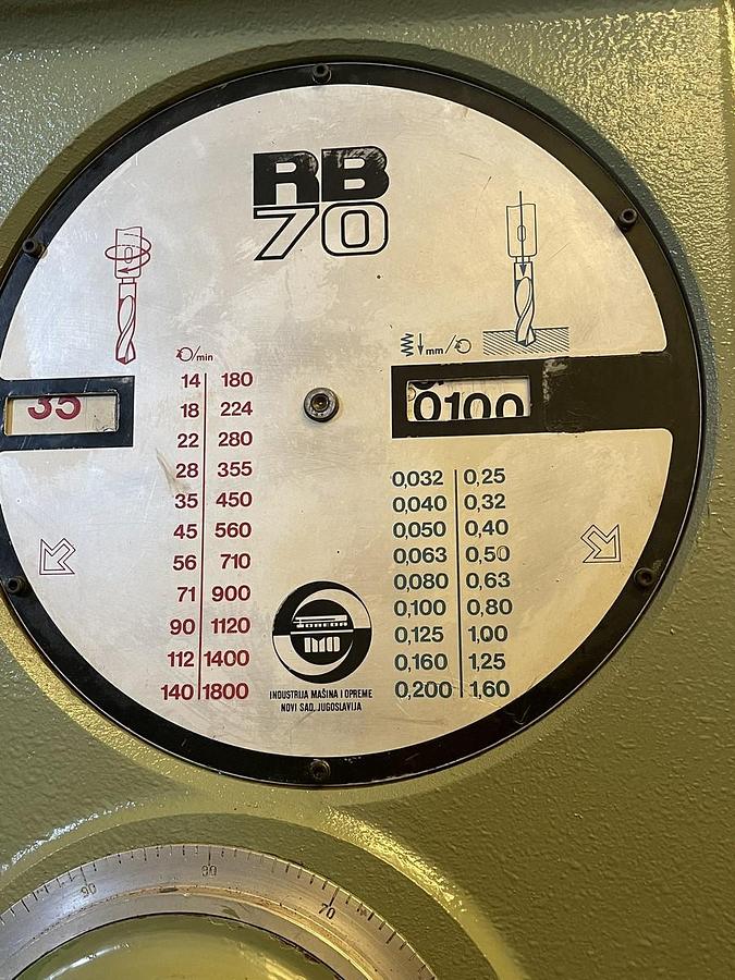Usato TRAPANO RADIALE MAFAT 1600X70
