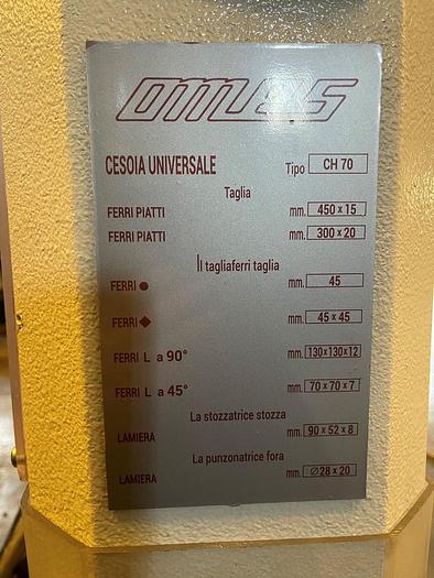 Usato PUNZONATRICE OMES CH70