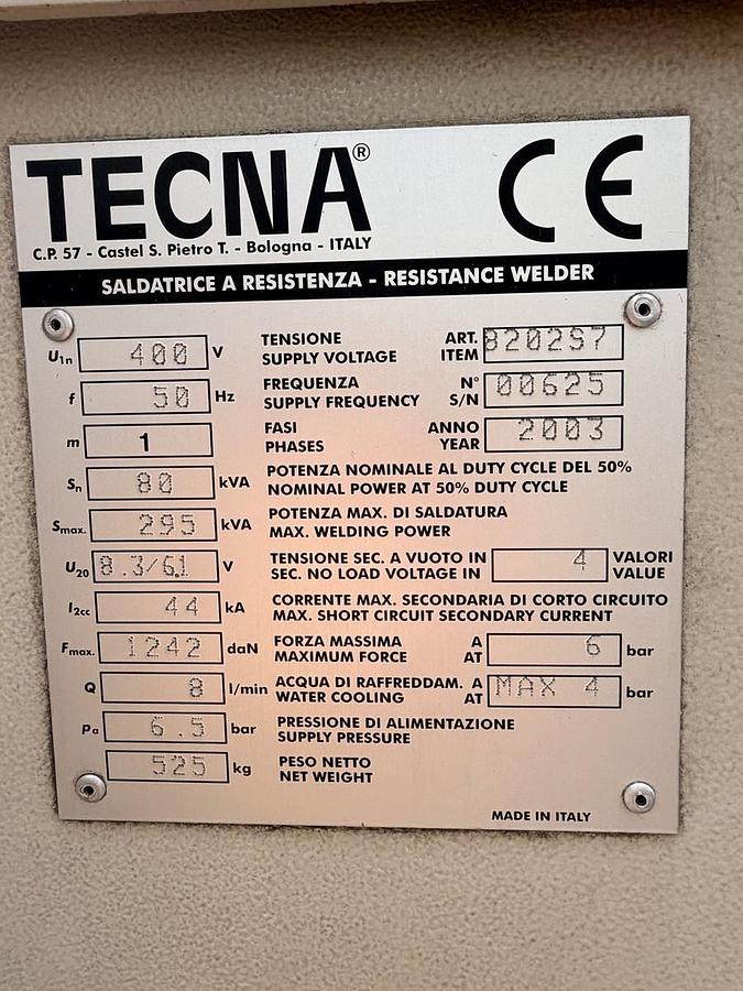 Usato TECNA