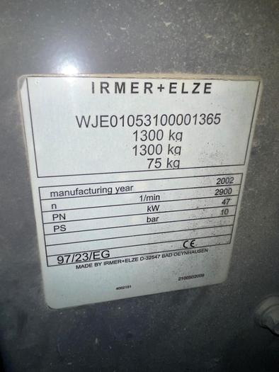 Usato COMPRESOORE IRMAIR 5.5 (IRMER+ELZE)