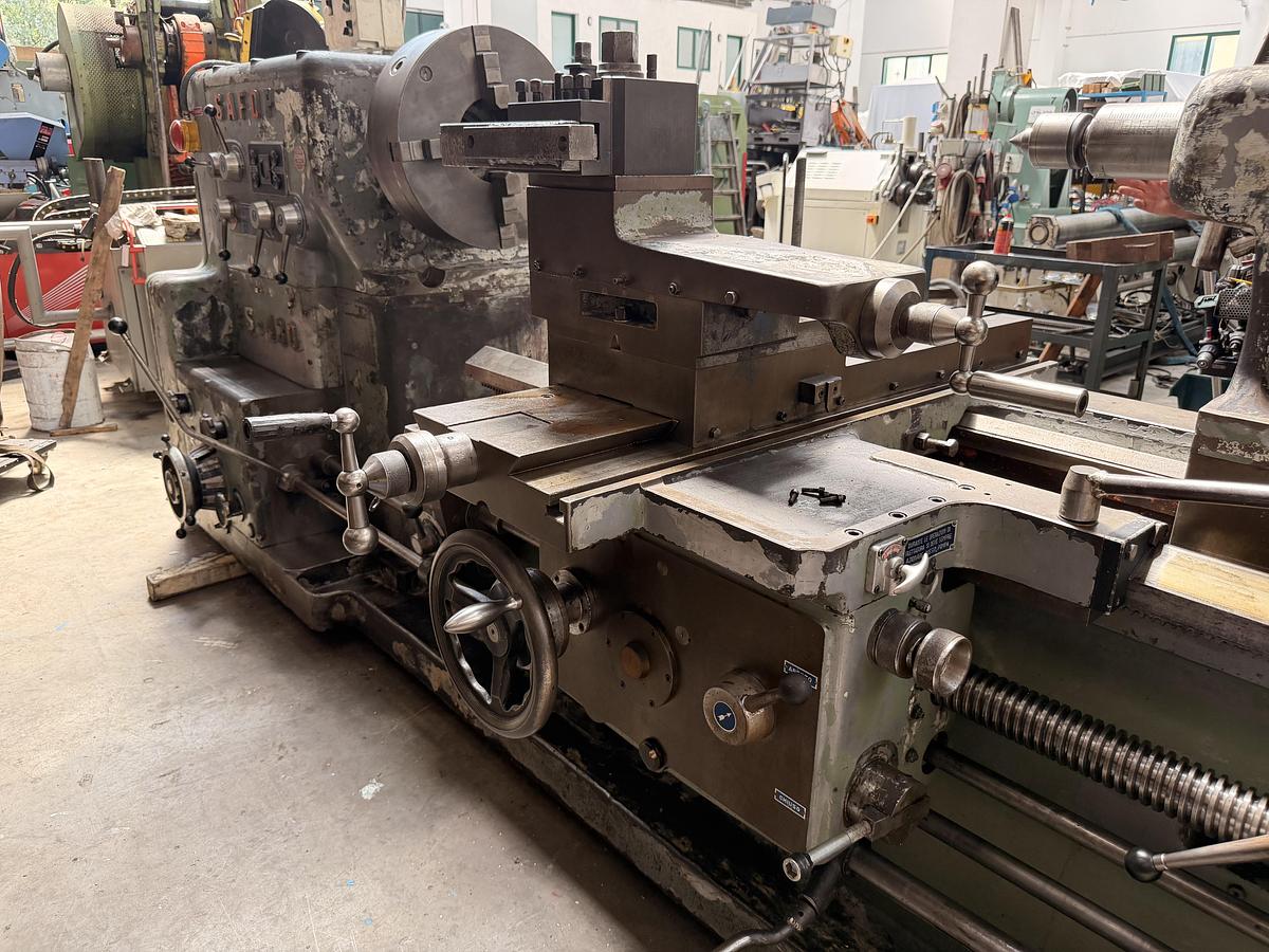 Usato TORNIO PARALLELO SAFOP S.P. 430 โ BANCALE RETRATTILE