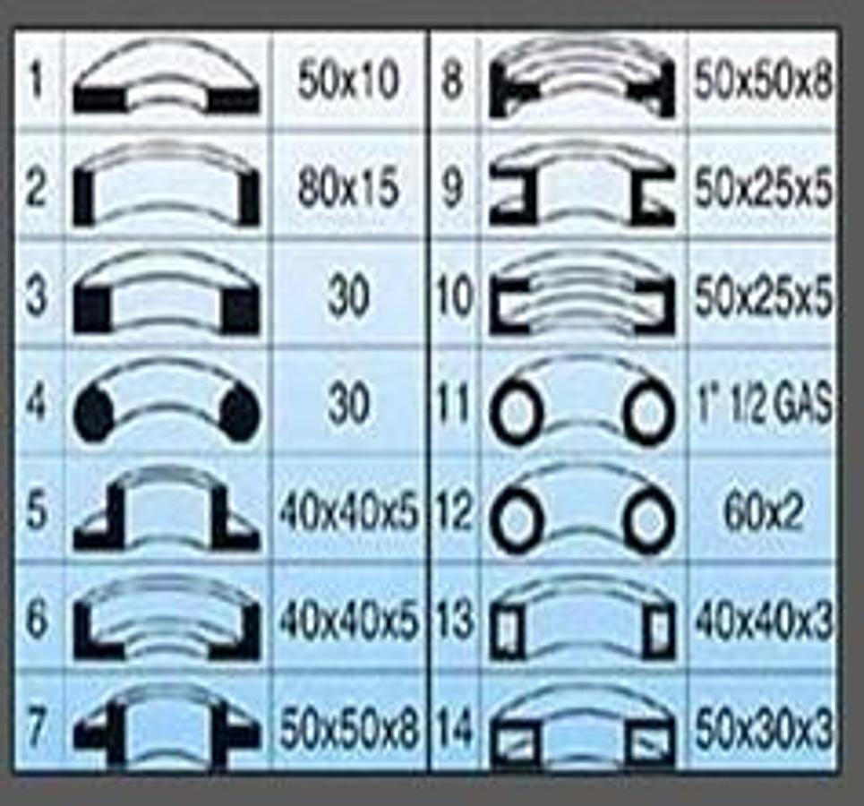 Usato PIEGAPROFILI EURING CM 2000 (N.1)