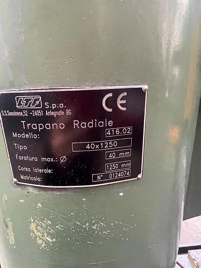 Usato TRAPANO RADIALE LTF