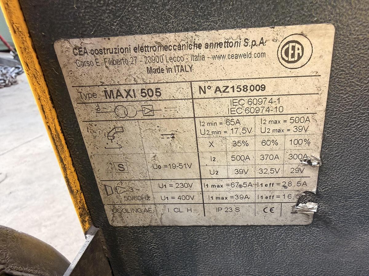 Usato SALDATRICE (N°22) CEA MAXI 505