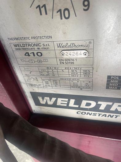 Usato SALDATRICE (N°7) WELDTRONIC 410 N            