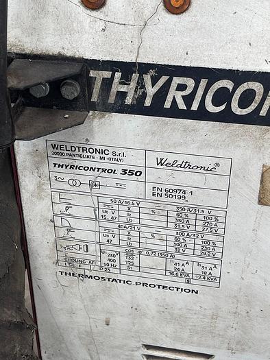 Usato SALDATRICE (N°15) WELDTRONIC THYRICONTROL 350