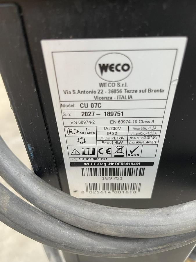 Usato SALDATRICE (N°60) WECO PIONEER PULSE 321MKS