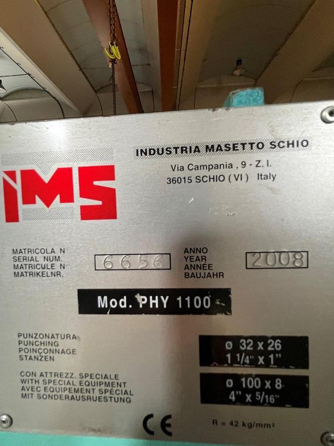 Usato PUNZONATRICE IMS PHY 1100