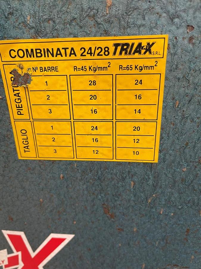 Usato TAGLIA PIEGAFERRO SILLA