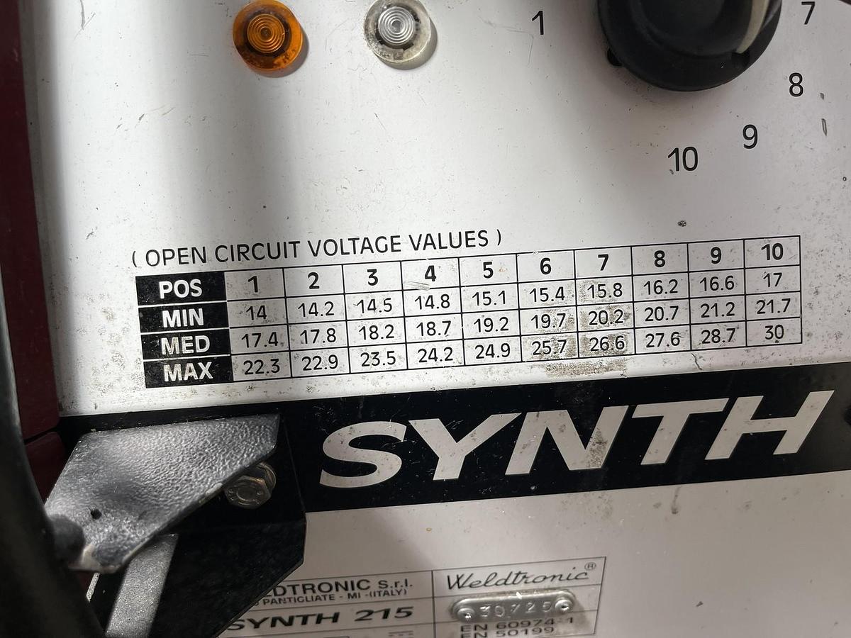 Usato SALDATRICE (N°59) WELDTRONIC SYNTH 215