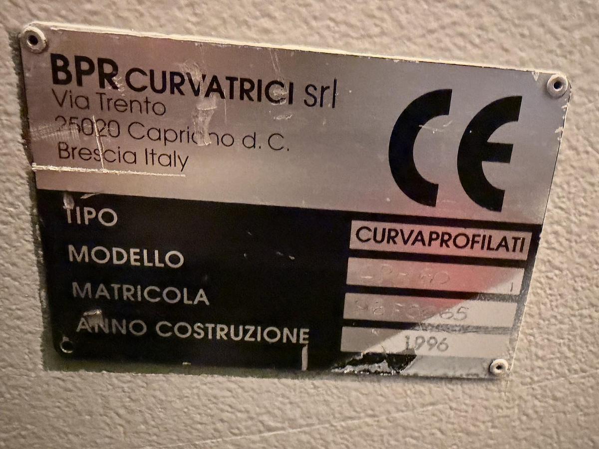 Usato PIEGAPROFILATI ERCOLINA MOD. BPR DELTA CPH60