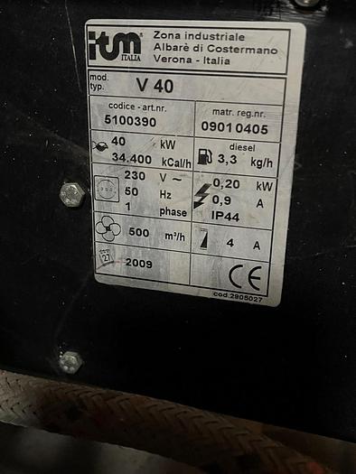 Usato GENERATORI MOBILI D’ARIA CALDA (NON FUNZIONANTI)