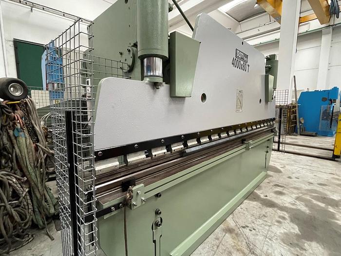 Usato PIEGATRICE GATTI IDRAULICA 4000X80 TON