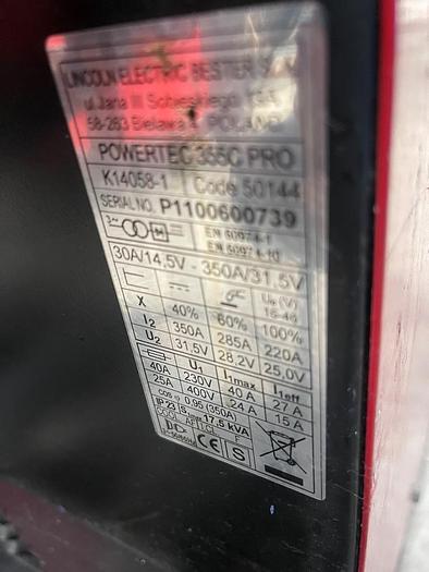 Usato SALDATRICE (N° 7) LINCOLN POWERTEC 355 C PRO