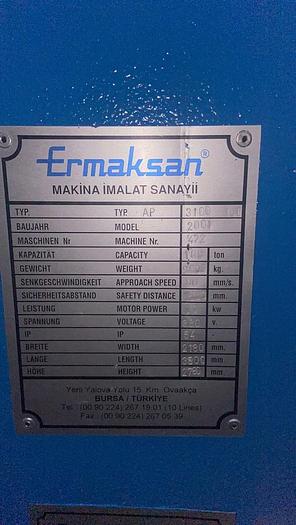 Usato PIEGATRICE ERMAKSAN 3000X160 TON IDRAULICA