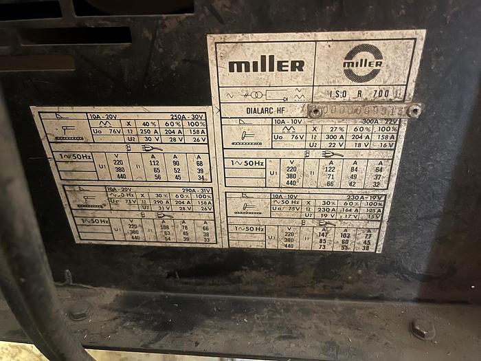 Usato SALDATRICE TIG MILLER