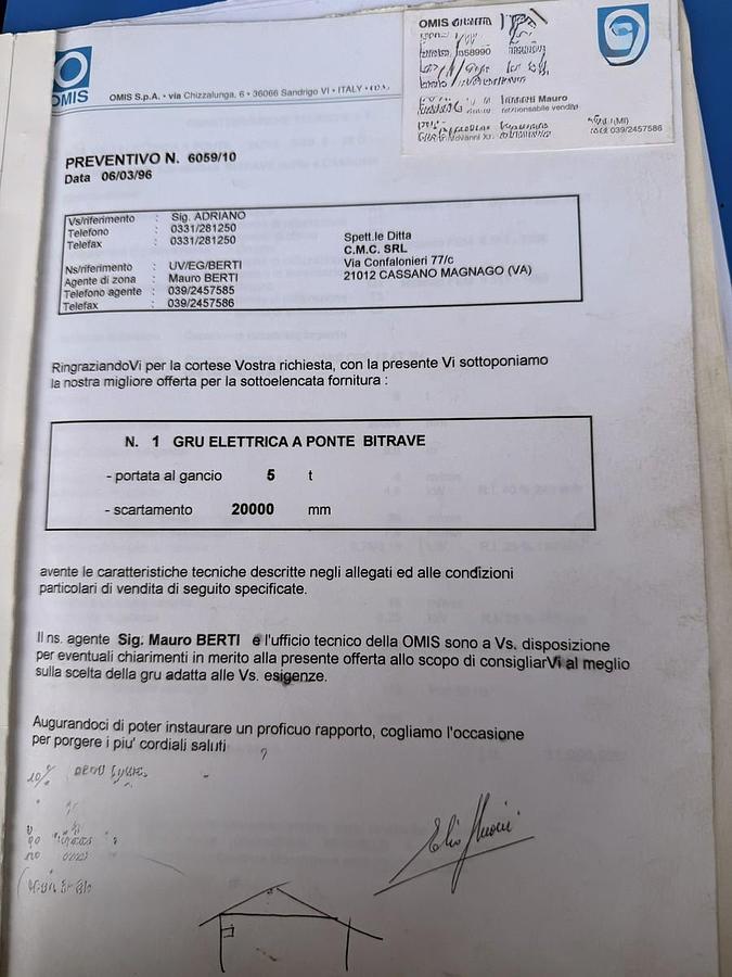 Usato CARRIPONTE OMIS 5 TON