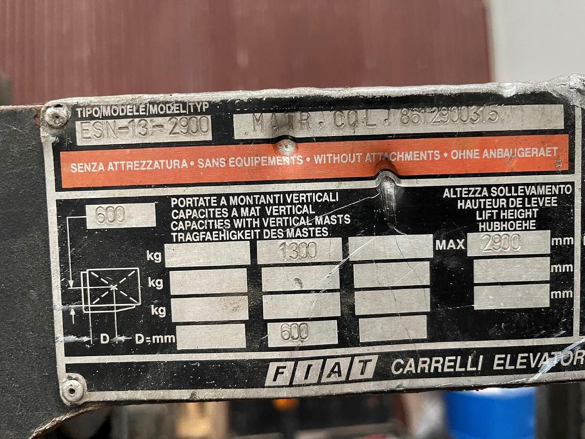 Usato TRANSPALLET ELETTRICO OM