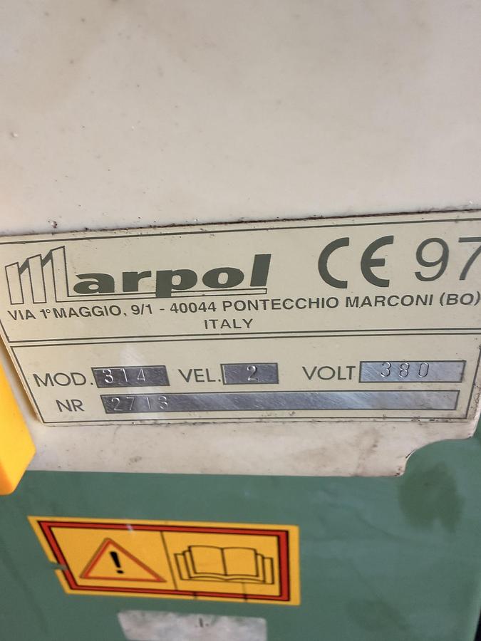 Usato LEVIGATRICE A NASTRO MARPOL