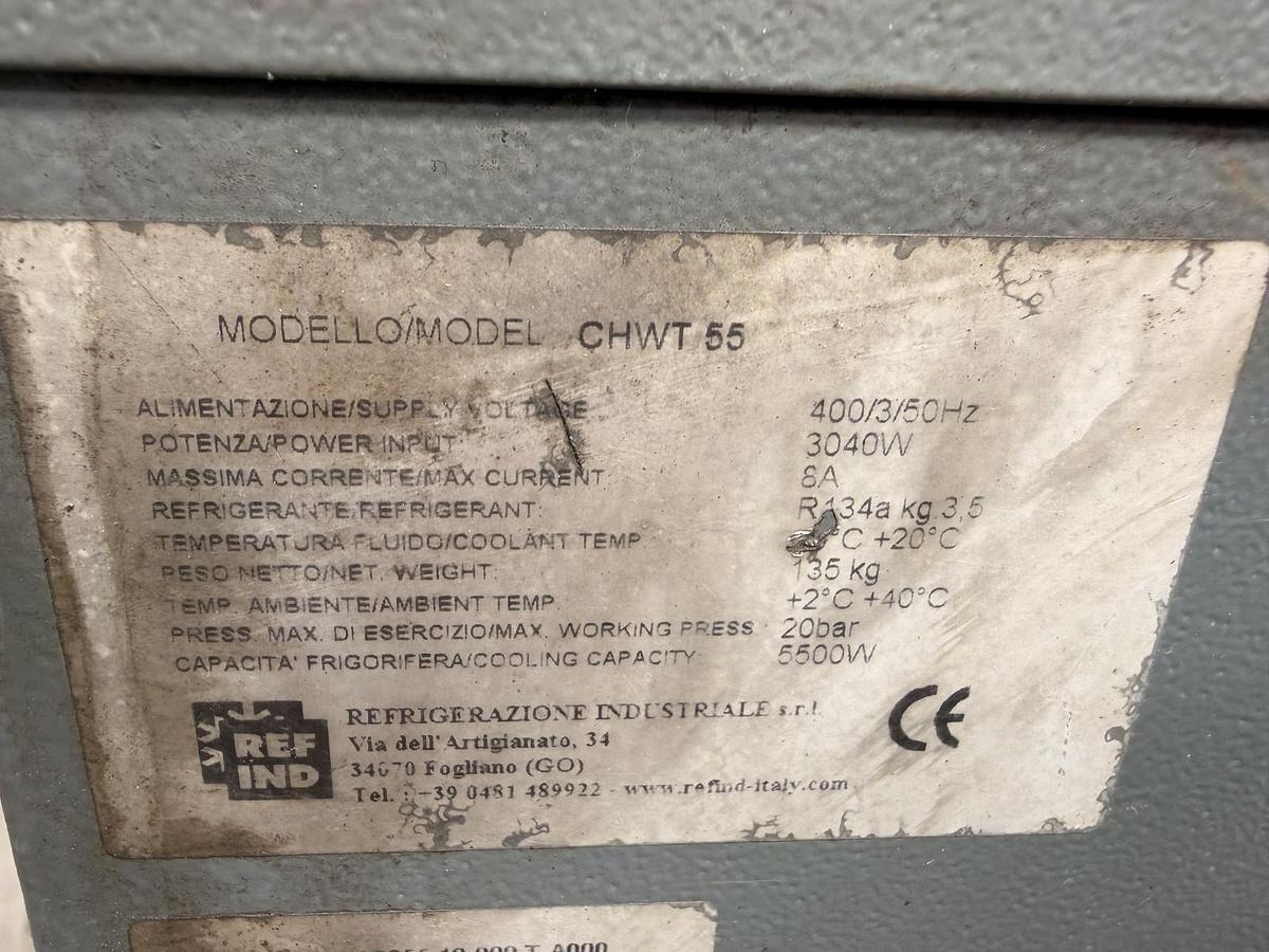 Usato REFRIGERATORE INDUSTRIALE REFIND CHWT 55