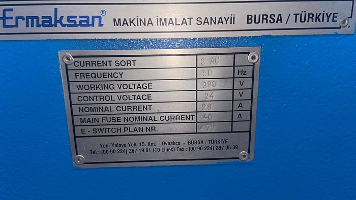 Usato PIEGATRICE ERMAKSAN 3000X160 TON IDRAULICA