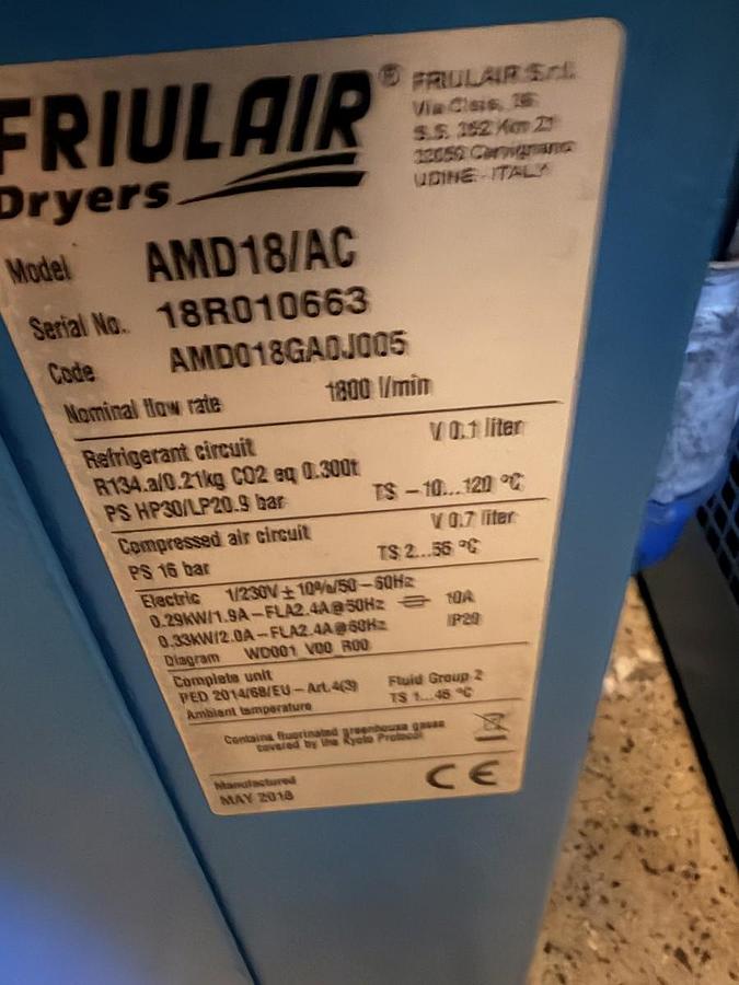 Usato ESSICATORE FRIULAIR -AMD - 
