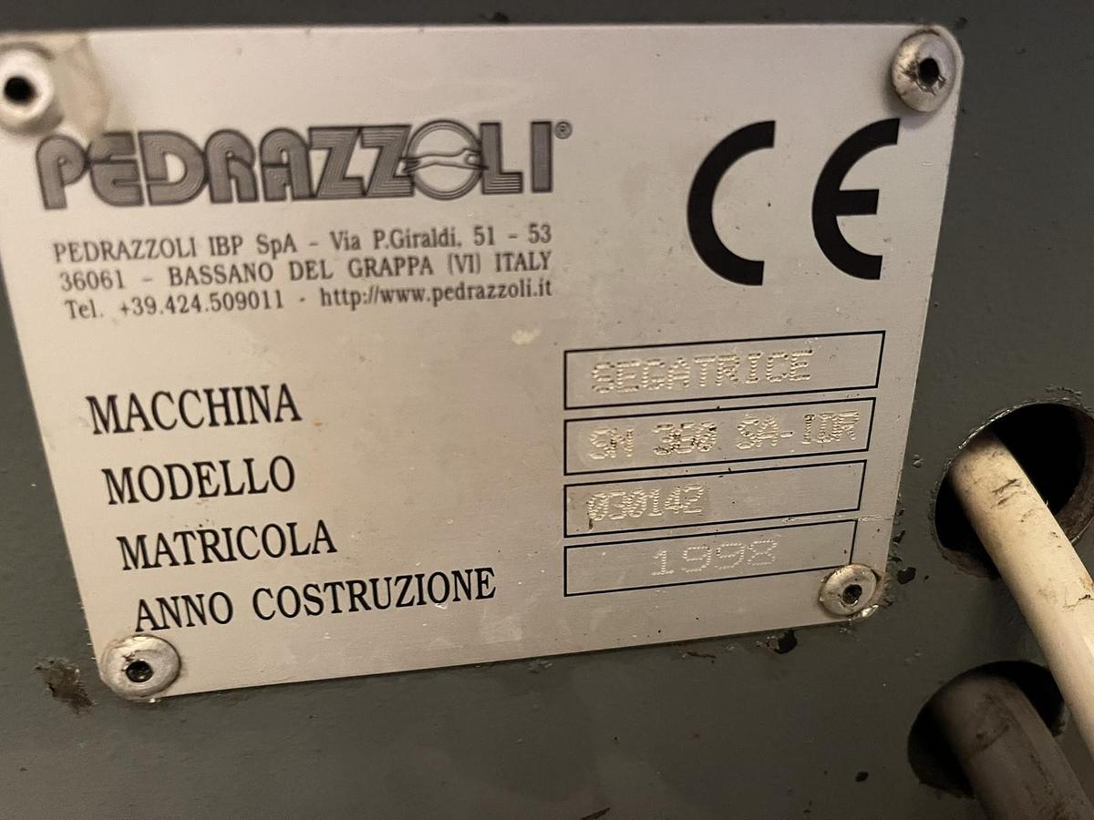 Usato SEGHETTO PEDRAZZOLI SN 360 SEMIAUTOMATICO
