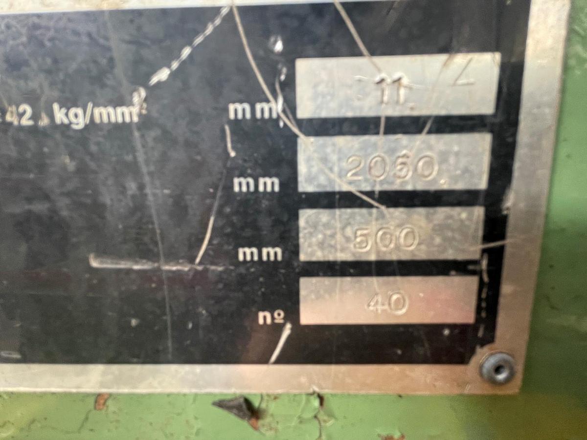 Usato CESOIA SACMA MECCANICA 2000X7