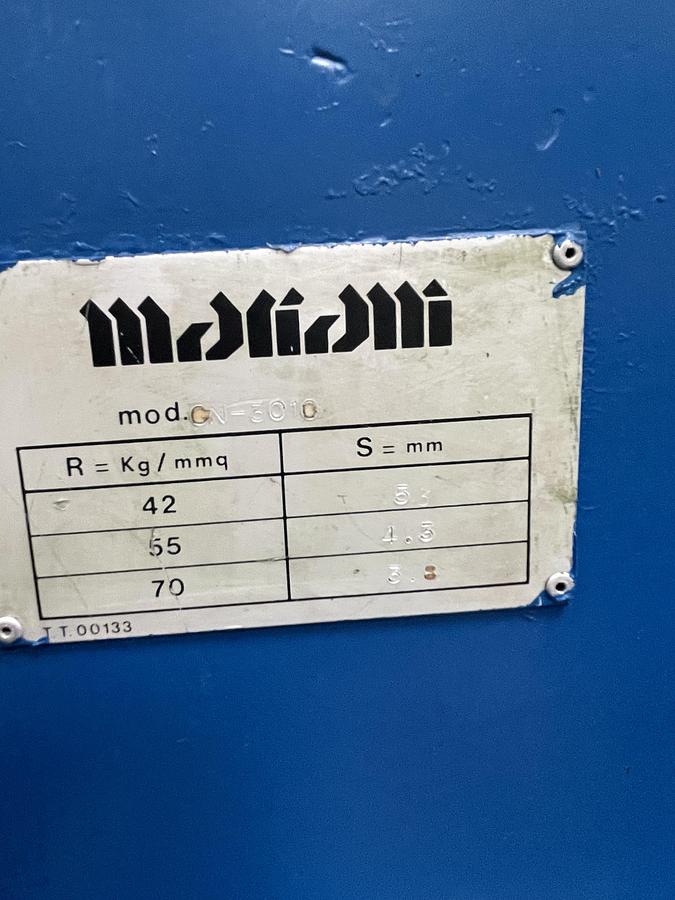 Usato CESOIA OMAG MECCANICA 3000X5