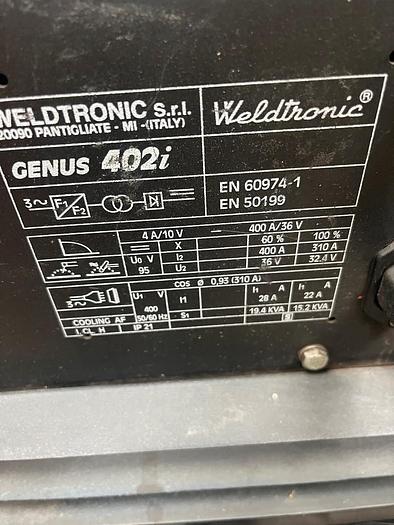 Usato SALDATRICE TIG GENUS