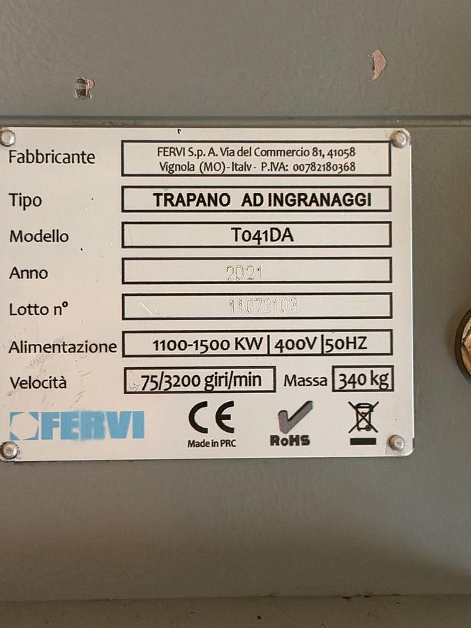 Usato TRAPANO (22) FERVI (Funzione maschiatrice)