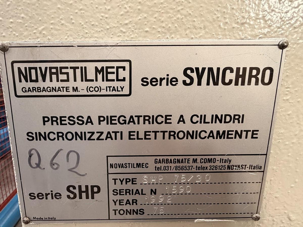 Usato PIEGATRICENOVASTILMEC IDRAULICA 3000X75